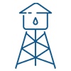 Staging For Overhead Water Tank
