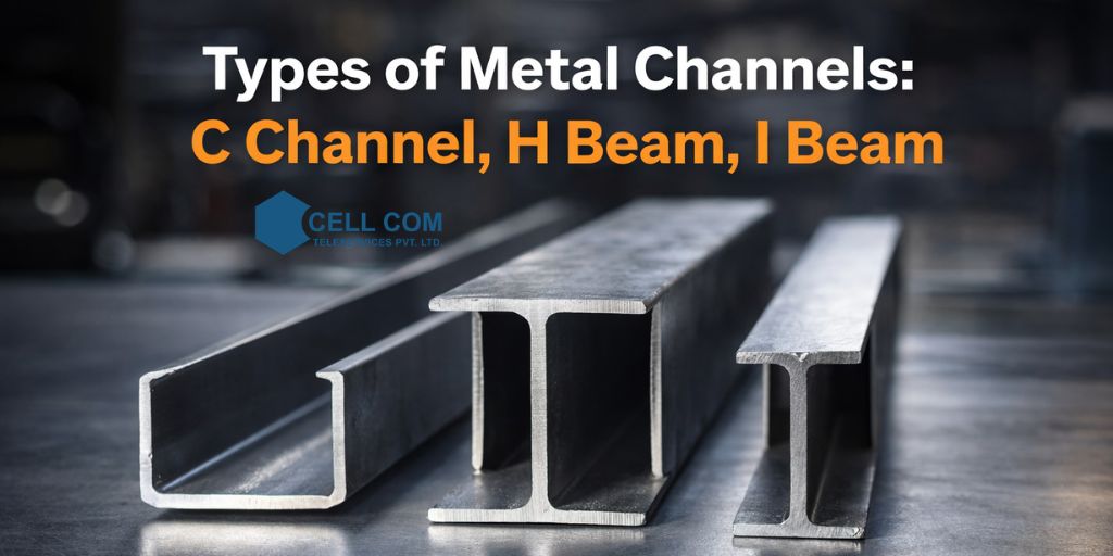 Types of Metal Channel : C Channel, H Beam, I Beam