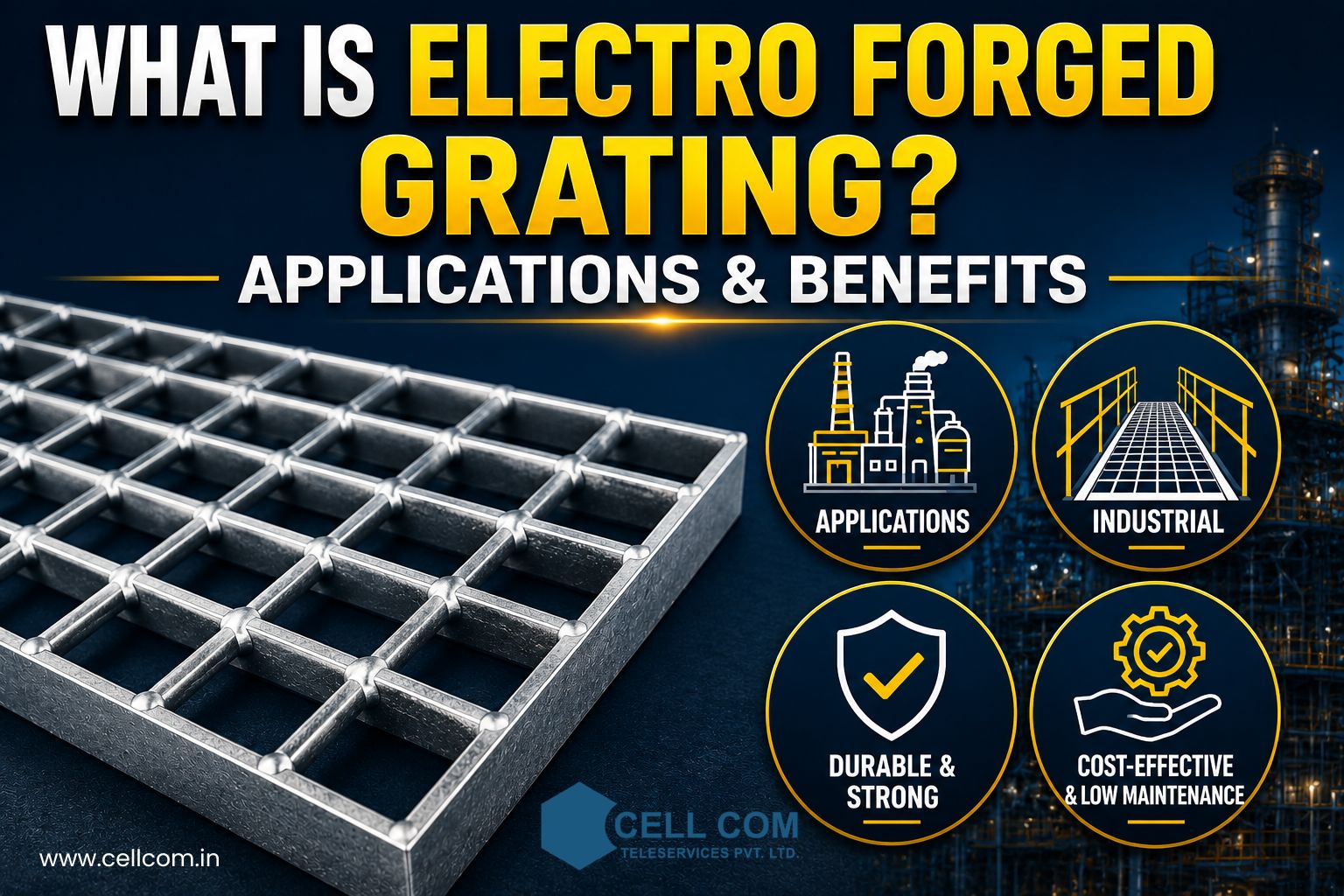 Electro Forged Grating Applications & Benefits
